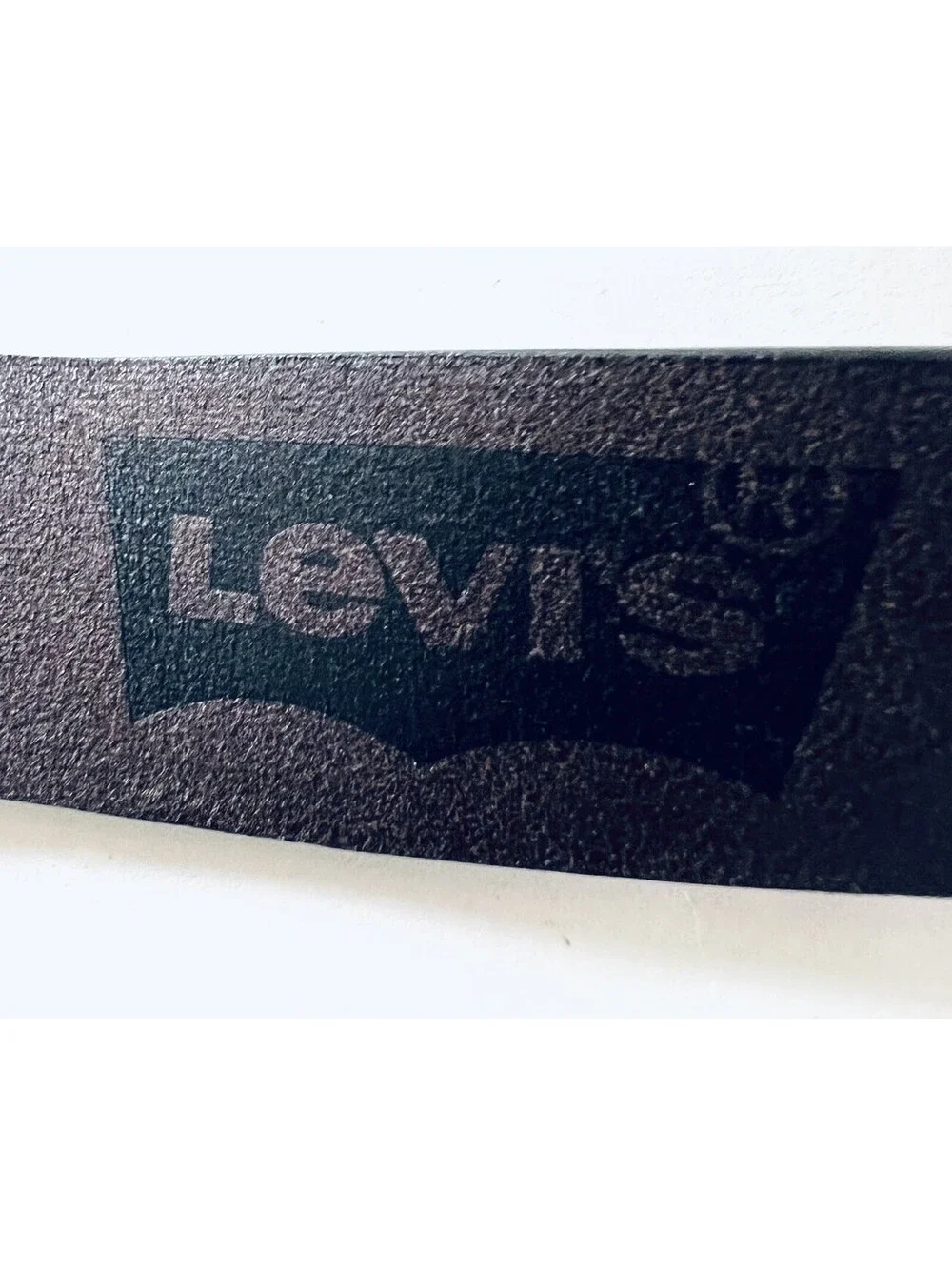 Levi’s Men’s Cognac Brown Belt XL 42-44 Matte Black Buckle New With Tags